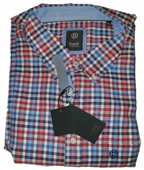 Bugatti 78324 Short Sleeve Shirt - Motleyho šílený dubnový výprodej - 