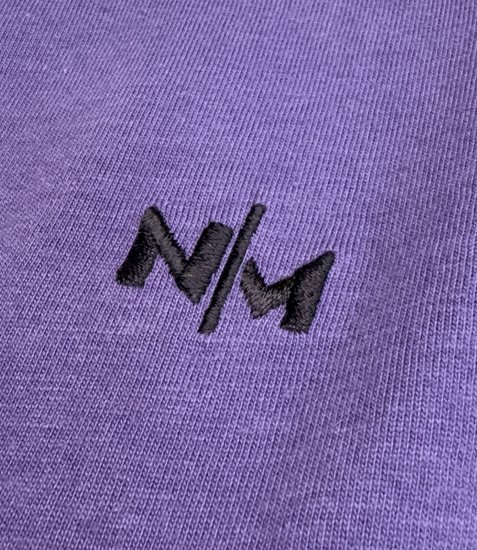 Nora Mikken AGNES Crop Top Purple - Trička - 