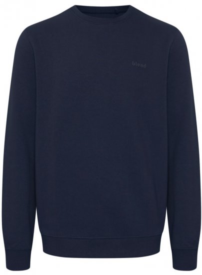 Blend Sweatshirt 2522 Dress Blues - Mikiny & mikiny s kapucí - Mikiny & Mikiny s kapucí 2XL-12XL