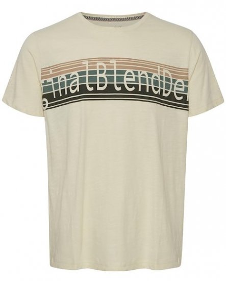 Blend T-Shirt 4242 Cloud Cream - Trička - Trička nadměrné velikosti - 2XL-14XL