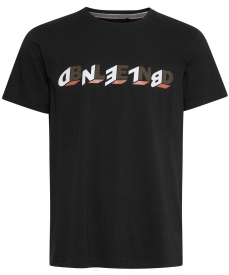 Blend 4795 T-Shirt Black - Trička - Trička nadměrné velikosti - 2XL-14XL