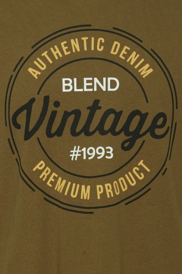 Blend 4811 T-Shirt Military Olive - Trička - Trička nadměrné velikosti - 2XL-14XL