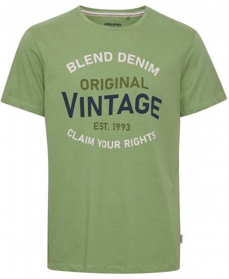 Blend 5018 T-Shirt Green - Trička - Trička nadměrné velikosti - 2XL-14XL