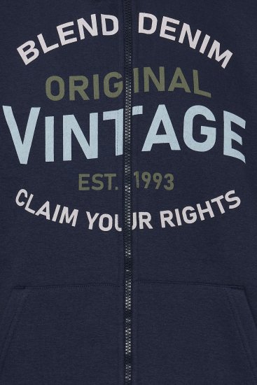 Blend 5054 Hoodie Dress Blues - Mikiny & mikiny s kapucí - Mikiny & Mikiny s kapucí 2XL-12XL