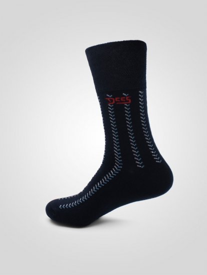 D555 Harold 3 Extra Wide Comfort Fit Socks 3-pack Navy/Denim - Spodní prádlo - Spodní Prádlo Nadměrné Velikosti 2XL-8XL