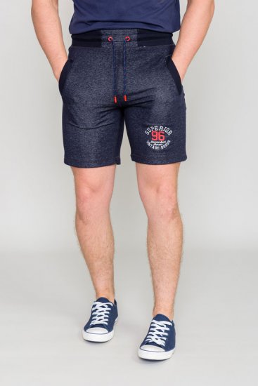 D555 HARLOW Jersey Shorts Denim Marl - Tepláky & kraťasy - Tepláky a Teplákové Kraťasy 2XL-12XL