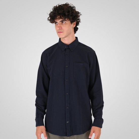 Double Outfitters GS-5225 Oxfordská košile Námořnická modrá - Košile - Košile 2XL-10XL