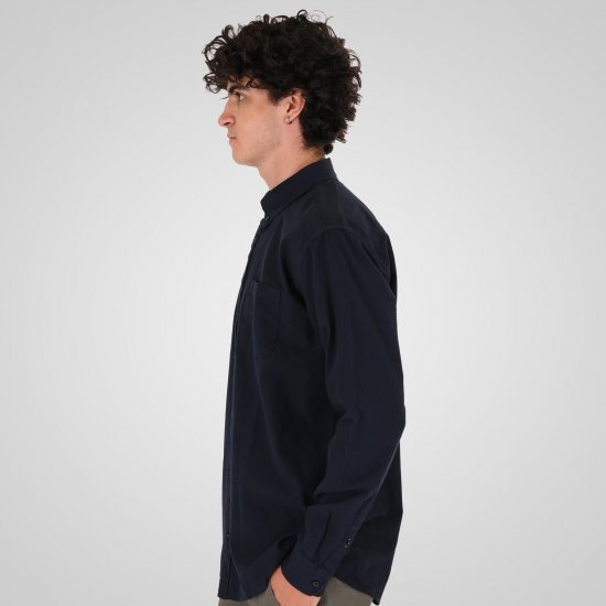 Double Outfitters GS-5225 Oxfordská košile Námořnická modrá - Košile - Košile 2XL-10XL