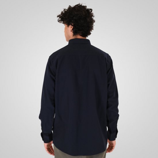 Double Outfitters GS-5225 Oxfordská košile Námořnická modrá - Košile - Košile 2XL-10XL
