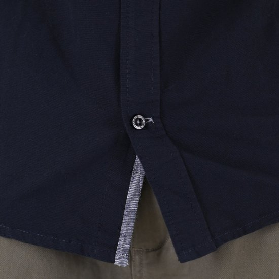 Double Outfitters GS-5225 Oxfordská košile Námořnická modrá - Košile - Košile 2XL-10XL