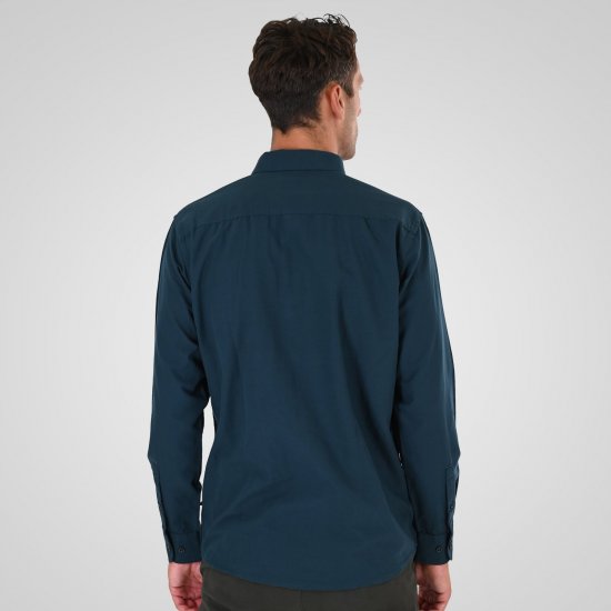 Double Outfitters GS-5225 Oxfordská košile Tmavě zelená - Košile - Košile 2XL-10XL