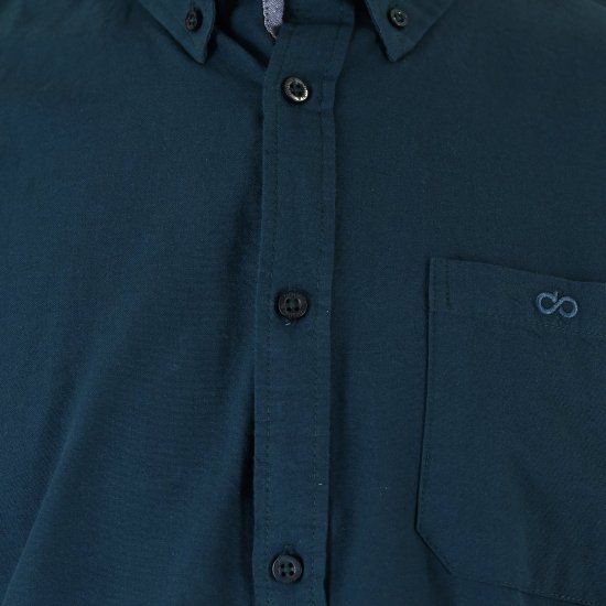 Double Outfitters GS-5225 Oxfordská košile Tmavě zelená - Košile - Košile 2XL-10XL