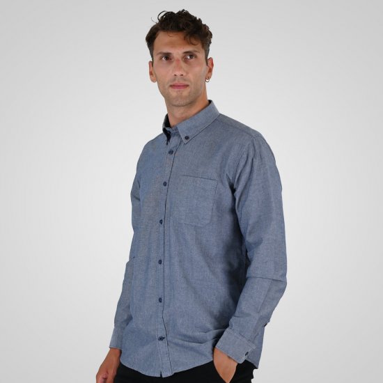 Double Outfitters GS-5225 Oxfordská košile Světle modrá - Košile - Košile 2XL-10XL