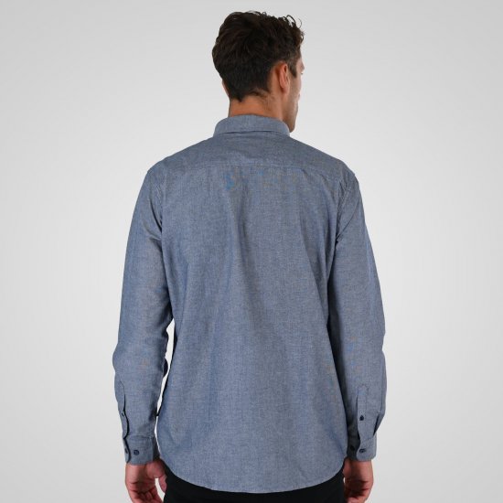 Double Outfitters GS-5225 Oxfordská košile Světle modrá - Košile - Košile 2XL-10XL