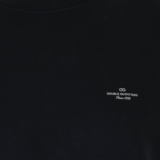 Double Outfitters MTOP-1141 Mikina Černá - Mikiny & mikiny s kapucí - Mikiny & Mikiny s kapucí 2XL-12XL