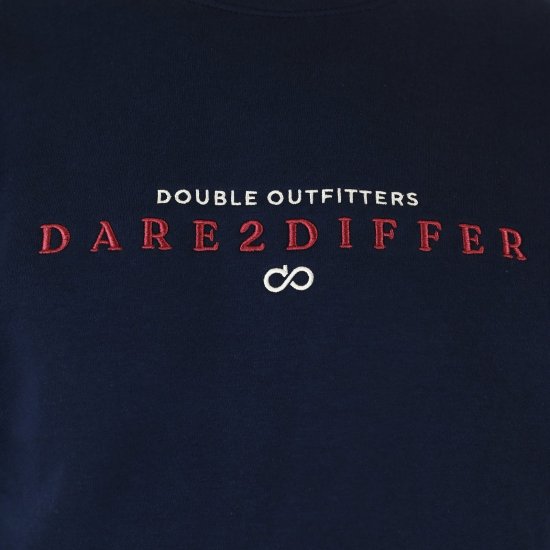 Double Outfitters MTOP-1151 Mikina Námořnická modrá - Mikiny & mikiny s kapucí - Mikiny & Mikiny s kapucí 2XL-12XL