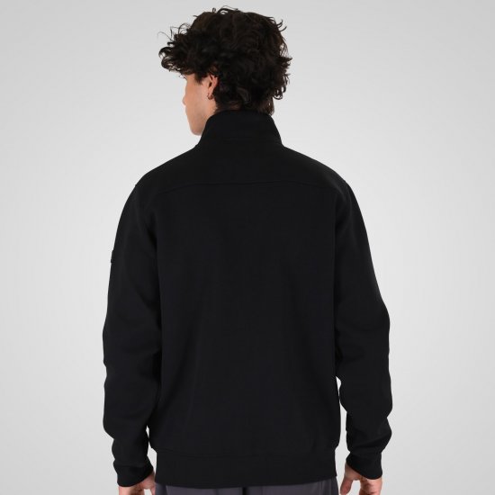 Double Outfitters MTOP-1158 Mikina na zip Černá - Mikiny & mikiny s kapucí - Mikiny & Mikiny s kapucí 2XL-12XL