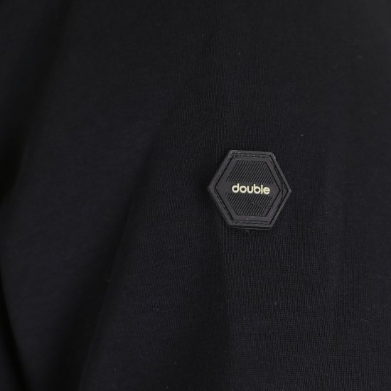Double Outfitters MTOP-1160 Mikina s kapucí na zip Černá - Mikiny & mikiny s kapucí - Mikiny & Mikiny s kapucí 2XL-12XL