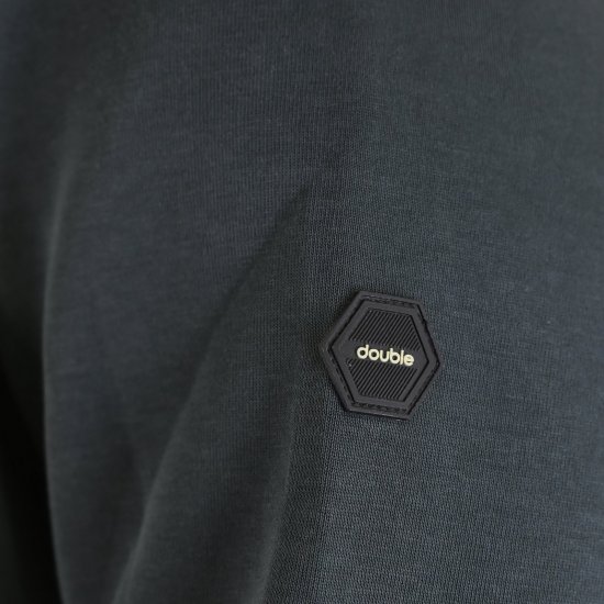 Double Outfitters MTOP-1160 Mikina s kapucí na zip Tmavě zelená - Mikiny & mikiny s kapucí - Mikiny & Mikiny s kapucí 2XL-12XL