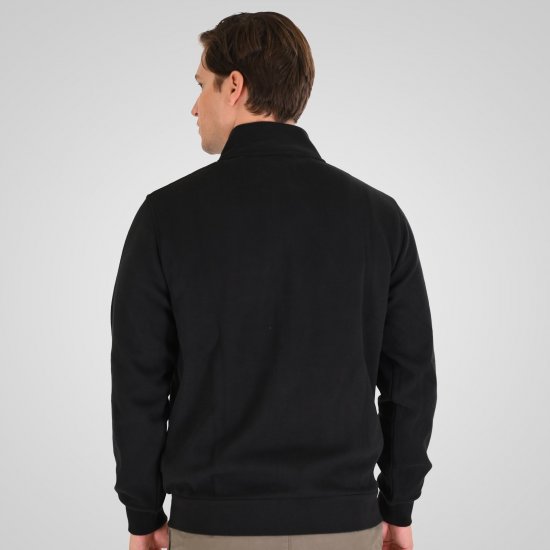 Double Outfitters SEL-1168 Mikina na zip Černá - Mikiny & mikiny s kapucí - Mikiny & Mikiny s kapucí 2XL-12XL