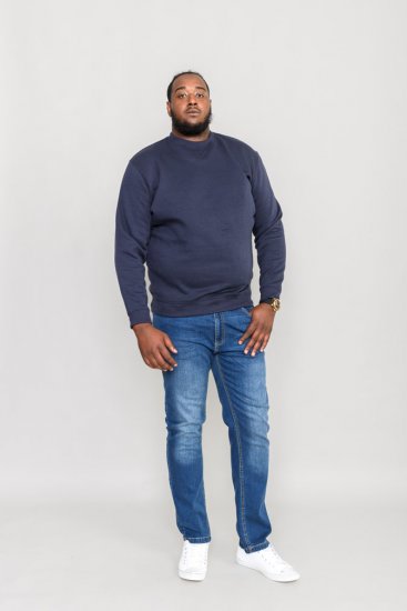 Rockford Sweat Sweatshirt Navy - Mikiny & mikiny s kapucí - Mikiny & Mikiny s kapucí 2XL-12XL