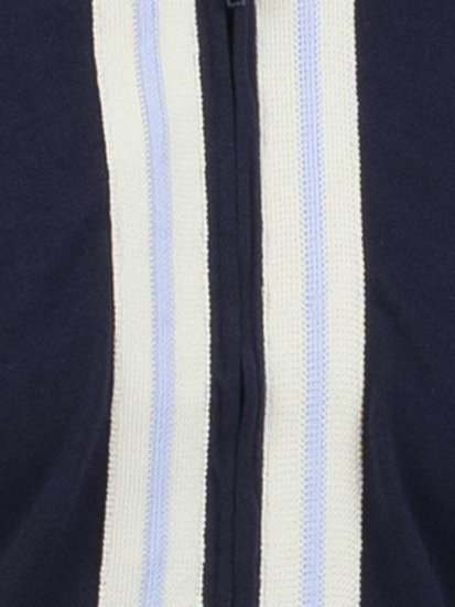 Mish Mash Belgrade Zip Through Polo Navy - Polokošile - Polokošile 2XL-8XL - Trička s límečkem 2XL-8XL