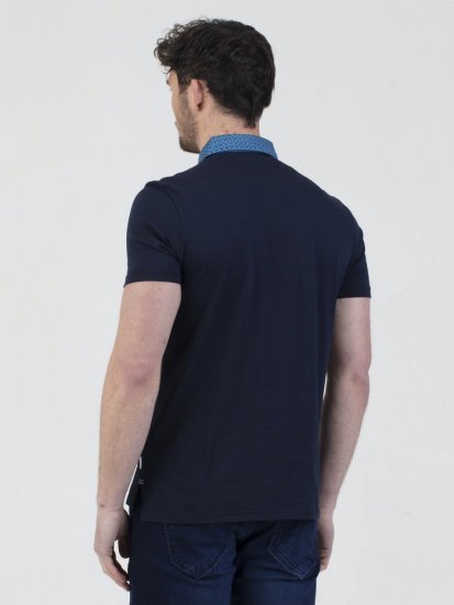 Mish Mash Stanbul Polo Navy - Polokošile - Polokošile 2XL-8XL - Trička s límečkem 2XL-8XL