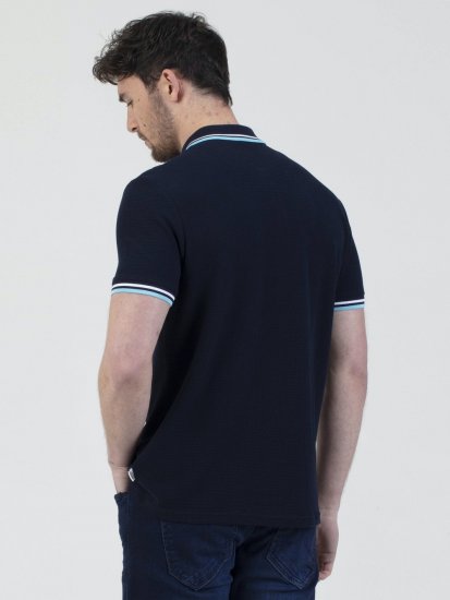 Mish Mash Stockholm Polo Navy - Polokošile - Polokošile 2XL-8XL - Trička s límečkem 2XL-8XL