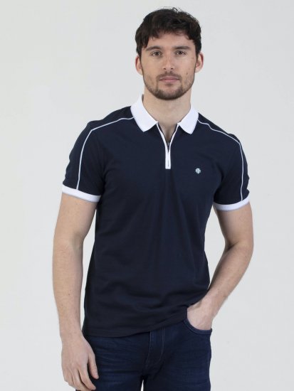 Mish Mash Zegreb Sporty Polo Navy - Polokošile - Polokošile 2XL-8XL - Trička s límečkem 2XL-8XL