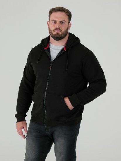 D555 Cantor Hoodie Black - Mikiny & mikiny s kapucí - Mikiny & Mikiny s kapucí 2XL-12XL