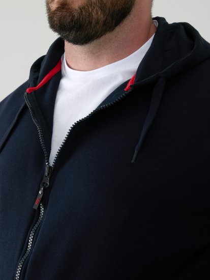 D555 Cantor Hoodie Navy - Mikiny & mikiny s kapucí - Mikiny & Mikiny s kapucí 2XL-12XL