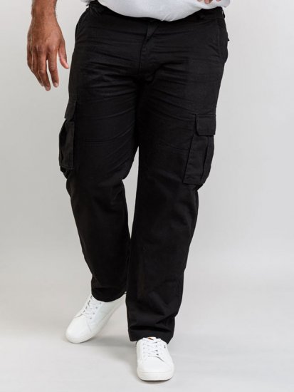 D555 Robert Cargo pants Black - Džíny & kalhoty - Džíny a Kalhoty - W40-W70