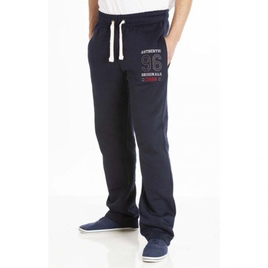 D555 Portland Sweatpants Navy - Tepláky & kraťasy - Tepláky a Teplákové Kraťasy 2XL-12XL