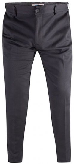 D555 Yarmouth Four Way Stretch Trouser With Flexible Waistband Black - Džíny & Kalhoty - Džíny a Kalhoty - W40-W70