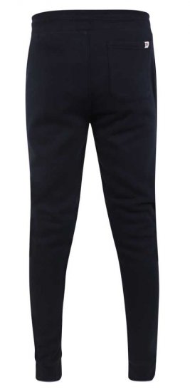 D555 Brandon Sweatpants with Tapered leg Navy - Tepláky & kraťasy - Tepláky a Teplákové Kraťasy 2XL-12XL