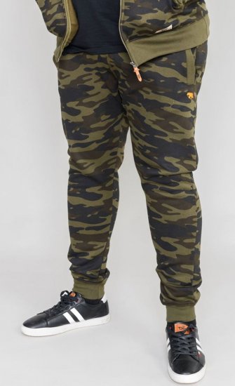 D555 Lambeth AOP Camo Cuffed Sweatpants - Tepláky & kraťasy - Tepláky a Teplákové Kraťasy 2XL-12XL