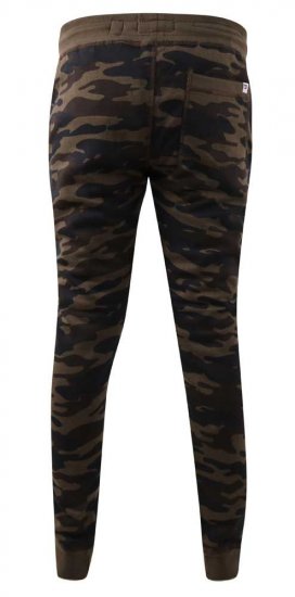D555 Lambeth AOP Camo Cuffed Sweatpants - Tepláky & kraťasy - Tepláky a Teplákové Kraťasy 2XL-12XL