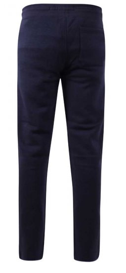 D555 Chilworth Open Hem Jogger Navy - Tepláky & kraťasy - Tepláky a Teplákové Kraťasy 2XL-12XL