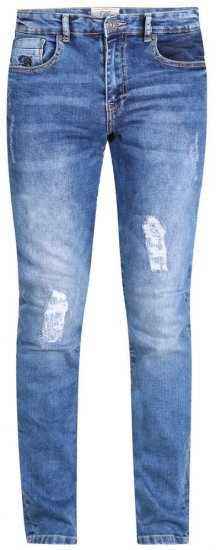 D555 Boxwell Ripped Jeans Stonewash - Džíny & kalhoty - Džíny a Kalhoty - W40-W70