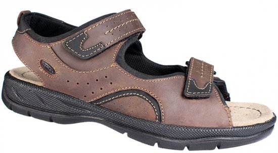 Jomos 503606 Sandals Dark Brown - Pánská obuv 40-52 - 
