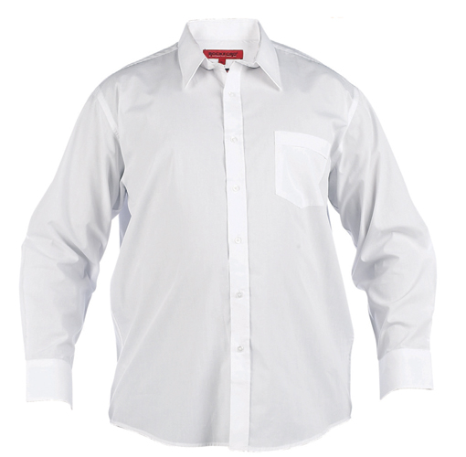 Rockford White Shirt L/S - Košile - Košile 2XL-10XL