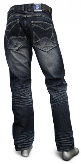 K.O. Jeans 1753 Dark Wash - Džíny & kalhoty - Džíny a Kalhoty - W40-W70