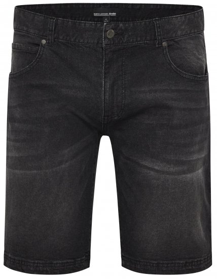 North Latitude 51336 denim šortky černé - Šortky - Šortky Nadměrné Velikosti W40-W60