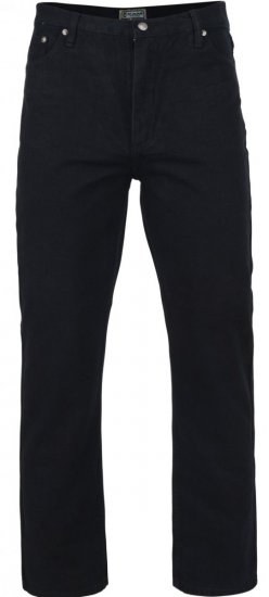 Kam Jeans 150-Jeans Black TALL SIZES - PÁNSKÉ OBLEČENÍ MT-6XLT - TALL-velikosti