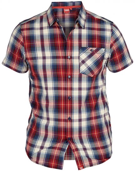 D555 Safford Shirt - Košile - Košile 2XL-10XL