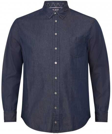 North Latitude 53139 denim košile modrá - Košile - Košile 2XL-10XL