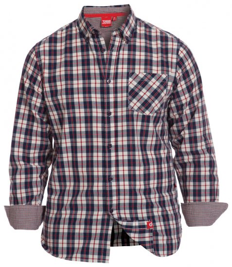D555 Tyler Shirt - Košile - Košile 2XL-10XL