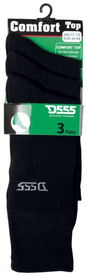 D555 Spark Socks 3-Pack - Spodní Prádlo - Spodní Prádlo Nadměrné Velikosti 2XL-8XL