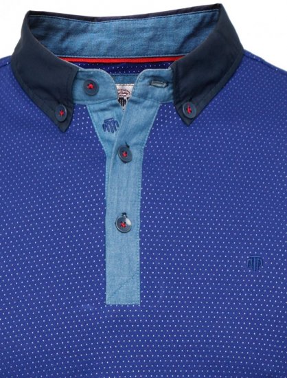 Mish Mash Balham Navy - Polokošile - Polokošile 2XL-8XL - Trička s límečkem 2XL-8XL