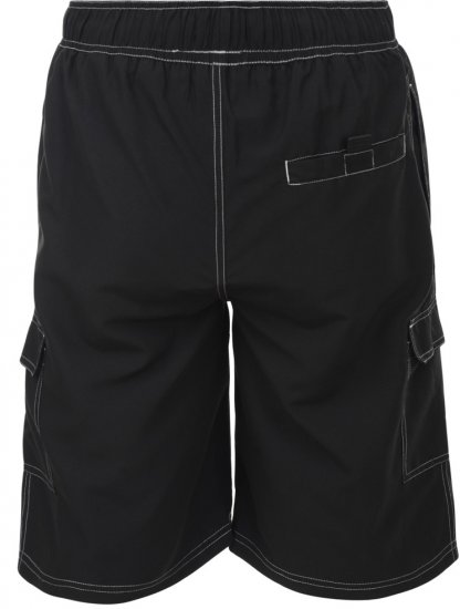 Kam Jeans 382 Swimshorts Black - Spodní prádlo - Spodní Prádlo Nadměrné Velikosti 2XL-8XL